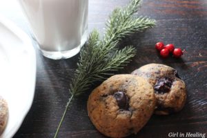 Gluten free, grain free, sugar free cherry amaretto cookies